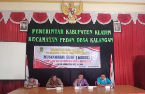 MUSDES Penetapan RKPDes Tahun Anggaran 2023 Desa Kalangan