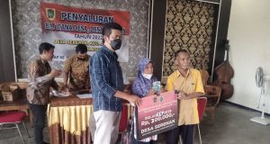 Pemerintah Desa Serenan Salurkan BLT-DD Tahap Sembilan Tahun 2022