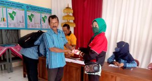 Penyaluran Bantuan Langsung Tunai Dana Desa Tahap X Di Desa Tanjung