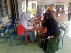 Pemeriksaan Gula Darah Warga Masyarakat Desa Tanjung.