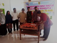Pembentukan Desa Inklusi Dan Forum Disabilitas Desa Tlingsing.