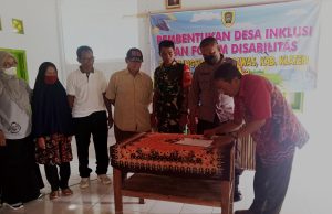 Pembentukan Desa Inklusi Dan Forum Disabilitas Desa Tlingsing.
