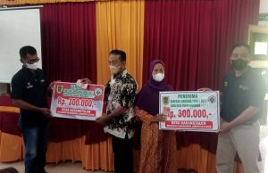 Penyaluran Bantuan Langsung Tunai Dana Desa Tahap sebelas Desa Karangtalun.