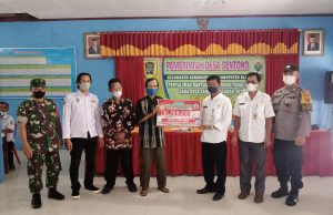 Pemdes Sentono Salurkan BLT-DD Terakhir Di Tahun 2022