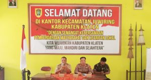 Rakor Persiapan Natal Dan Tahun Baru Kecamatan Juwiring.