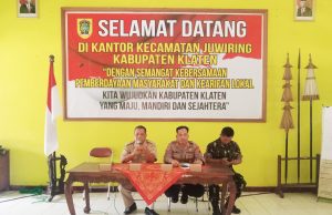 Rakor Persiapan Natal Dan Tahun Baru Kecamatan Juwiring.