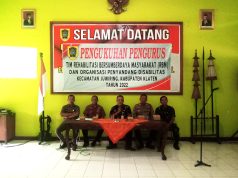 Pemgukuhan Tim RBM Dan Organisasi Penyandang Disabilitas Kecamatan Juwiring