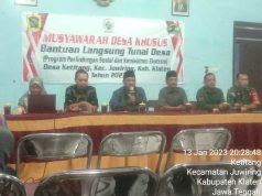 MUSDESUS BLT DD TAHUN 2023 DESA KETITANG