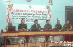 MUSDESUS BLT DD TAHUN 2023 DESA KETITANG