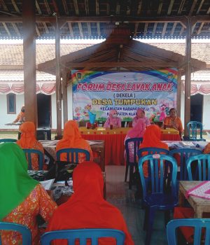 Sosialisasi Desa Layak Anak, Desa Tumpukan