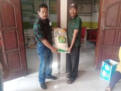 Penyaluran Bantuan Pangan Tahap Tiga Di Desa Gondangsari.