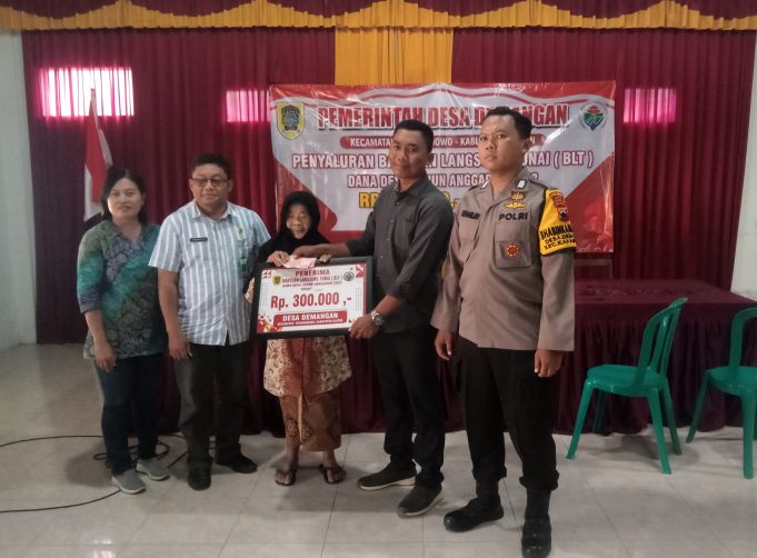 Sebanyak 50 KPM Desa Demangan Terima Bantuan Langsung Tunai Dana Desa