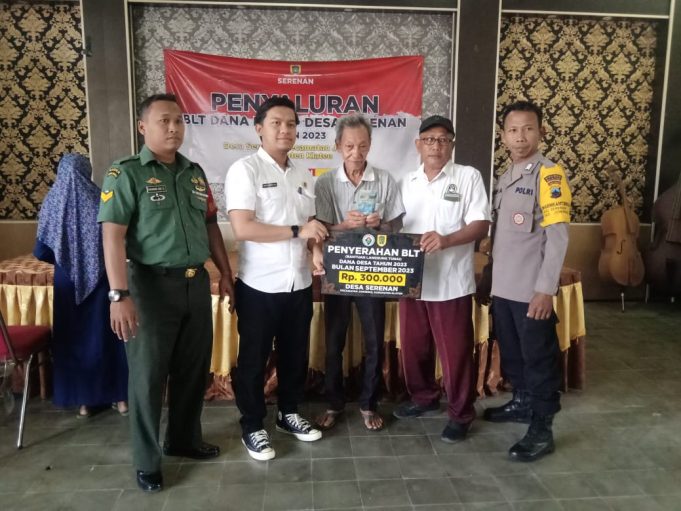 Pemerintah Desa Serenan Salurkan BLT-DD Tahap IX Tahun 2023