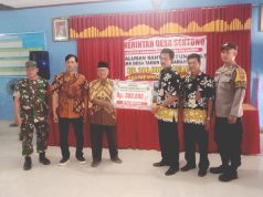 Pemdes Sentono Salurkan BLT-DD Tahap IX Di Tahun 2023