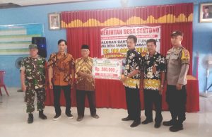 Pemdes Sentono Salurkan BLT-DD Tahap IX Di Tahun 2023