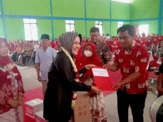 Bupati Klaten Hj. Sri Mulyani Resmikan Gedung Catur Mulyo Sejati Dalam Kegiatan Sambang Warga Desa Bolopleret