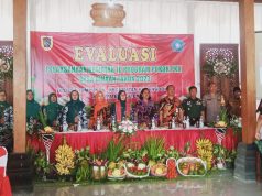 Evaluasi Pelaksanaan 10 Program PKK Desa Binaan Di Desa Tumpukan.