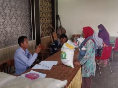 Pemdes Serenan Salurkan Bantuan Pangan Beras Di Bulan November 2023