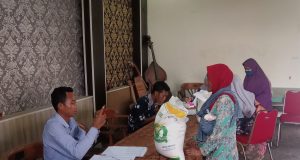 Pemdes Serenan Salurkan Bantuan Pangan Beras Di Bulan November 2023