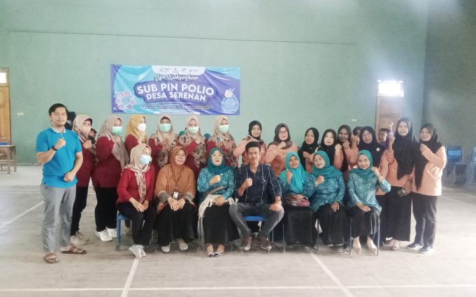 Sub PIN Polio Di Desa Serenan Menyasar Pada Ratusan Anak.