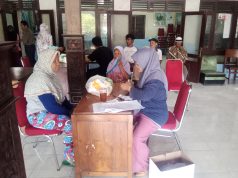 Pemdes Gondangsari Salurkan Bantuan Pangan Berupa Beras Di Awal Tahun 2024.