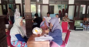Pemdes Gondangsari Salurkan Bantuan Pangan Berupa Beras Di Awal Tahun 2024.