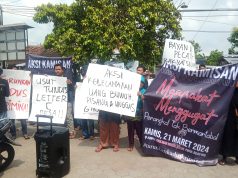 Warga Tlogorandu Gelar Aksi Demo Desak Kadus Yang Terlibat Kasus Pencurian Di Pecat