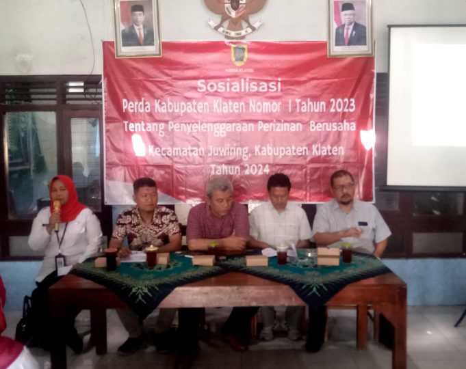 Pentingnya Sosialisasi Perda No 1 Tahun 2023 Kabupaten Klaten Bagi Pelaku Usaha