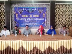 PKK Bersama Kader Posyandu Desa Serenan Gelar Halal Bi Halal.
