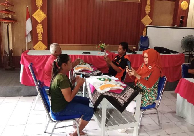 Penyaluran Bantuan Pangan Beras Tahap V Bulan Mei 2024 Desa Tanjung.