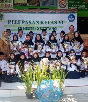 Pelepasan Siswa Siswi Kelas VI SD Negeri II Ketitang.