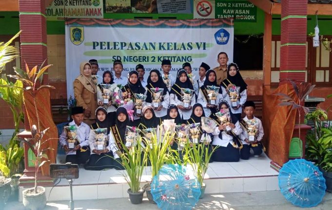Pelepasan Siswa Siswi Kelas VI SD Negeri II Ketitang.