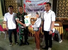 Pemdes Serenan Salurkan Bantuan Pangan Beras Tahap VI Bulan Juni 2024.