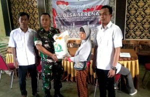 Pemdes Serenan Salurkan Bantuan Pangan Beras Tahap VI Bulan Juni 2024.