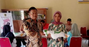 Penyaluran Bantuan Pangan Beras Bulan Juni 2024 Di Desa Kenaiban