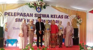 SMP Negeri 2 Wonosari Laksanakan Prosesi Pelepasan Siswa Siswi Kelas IX