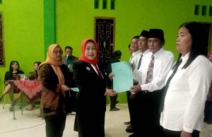 Pengukuhan Penambahan Masa Jabatan BPD Wilayah Kecamatan Karangdowo.