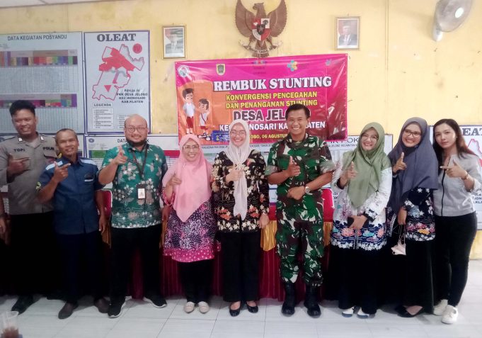Rembuk Stunting Desa Jelobo Tahun 2024.
