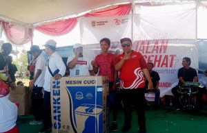 Ribuan Warga Desa Tlogorandu Ikuti Jalan Sehat Meriahkan HUT Kemerdekaan RI Ke 79