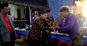 Pengukuhan Muda-Mudi Sembodo Krido Mulyo Gelar Panggung Hiburan Wayang Srawung.