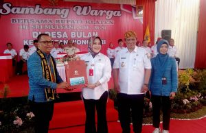 Bupati Klaten Laksanakan Kegiatan Sambang Warga Di Desa Bulan