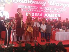 Sambang Warga Di Desa Jombor Bupati Klaten Serahkan Banyak Bantuan.