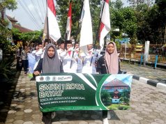 Karnaval Dalam Rangka Dies Natalis SMK N 1 Rota Tampilkan Beragam Kreativitas