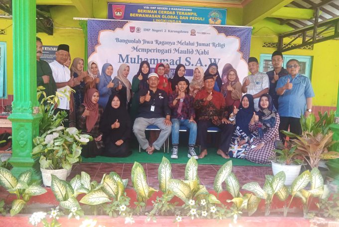 SMP Negeri 2 Karangdowo Peringati Maulid Nabi Muhammad SAW 1446 H / 2024