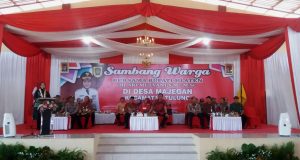 Bupati Klaten Melaksanakan Kegiatan Sambang Warga Di Desa Majegan