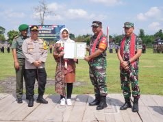 Buka TMMD Sengkuyung Tahap IV di Desa Pakisan, Bupati Klaten Apresiasi Kontribusi TNI dan Polri