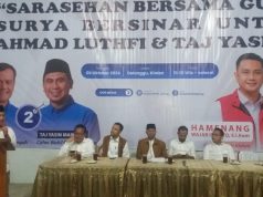 Sarasehan Guru Surya Bersinar Untuk Dukungan Ahmad Lhutfi-Taj-Yasin Pada Pilkada 2024