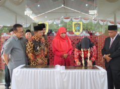 Dalam Kegiatan Sambang Warga, Bupati Klaten Resmikan GOR Abdi Kencana Desa Jetis