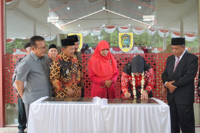 Dalam Kegiatan Sambang Warga, Bupati Klaten Resmikan GOR Abdi Kencana Desa Jetis