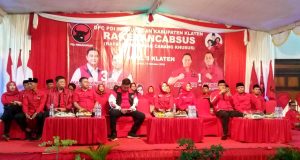 DPC PDIP Kabupaten Klaten Gelar Rakerancabsus Se Dapil V